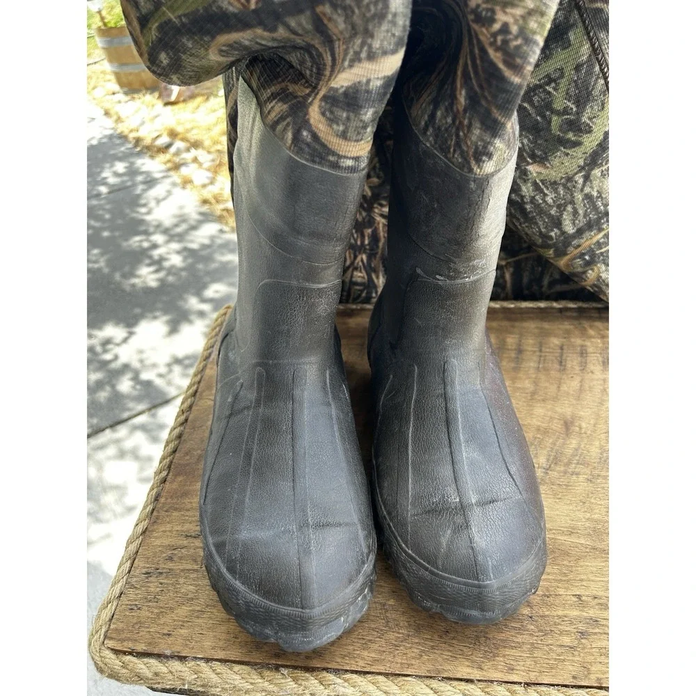 Hodgman Neoprene Chest Waders Size 8 Camo Bootfoot Steel Shank Hunting Fishing